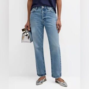 Frame Le Mec Straight Jeans Rhode Grind